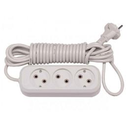 Подовжувач 10А ПВС,3м (2m)