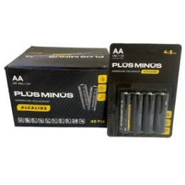 батарейка LR06 Plus minus уп.48