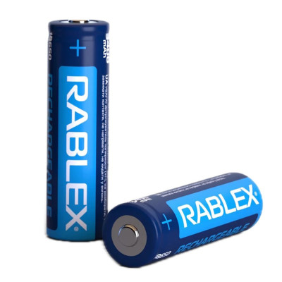 Аккумулятор RABLEX Li-ion 18650 3.7V 2800mAh з захистом Blister 1шт