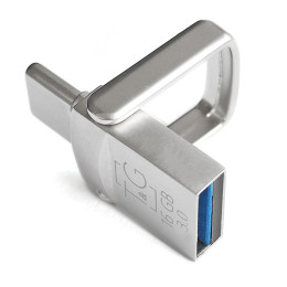 Накопичувач USB 16GB T&G Type C металева серія 104