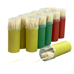 Зубочистки бамбук упак 12шт