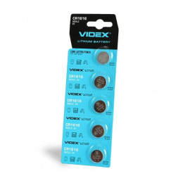 Батарейка літієва Videx CR1616 3V
