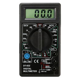багатофункціональний цифровий мультиметр з дисплеєм 832