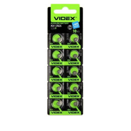 батарейка VIDEX ALKALINE AG4 LR626 1.5V