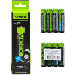 батарейка VIDEX LR03 1.5V AAA (зелена)