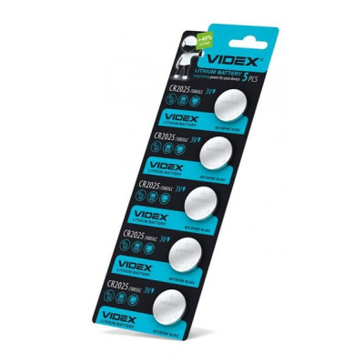 батарейка літієва VIDEX 3V CR2025