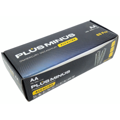 батарейка LR06 Plus minus уп.48