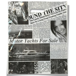 Пакет із проріз.ручками 40*50 Газета