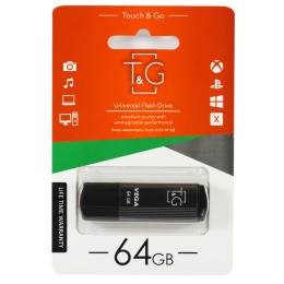 Накопичувач USB 64GB T&G Vega серiя 121 Black