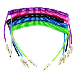 Кабель AUX 3.5 пружина