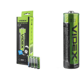 батарейка VIDEX LR06 1.5V AA (зелена)
