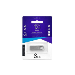 Накопичувач USB 8GB T&G металева серiя 117