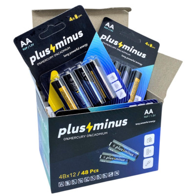 батарейка R6P Plus minus уп.48