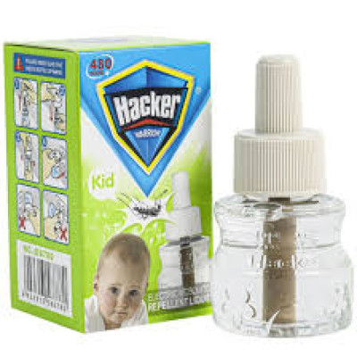 ЖИДКОСТЬ №Е8780 ДЛЯ ФУМИГАТОРА ОТ КОМАРОВ HACKER 40МЛ 480 ЧАСОВ