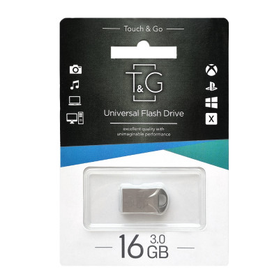 Накопичувач USB 16GB T&G металева серія 106