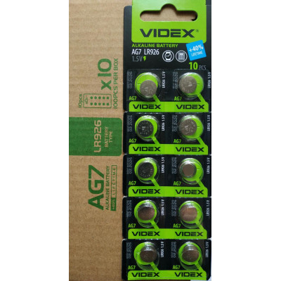 батарейка Videx Alkaline G7 395 SR57 LR57 195