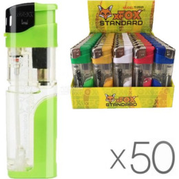 Запальничка з ліхтариком 50шт/уп