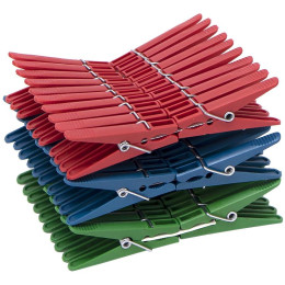 Прищіпки білизняні пластик 20шт