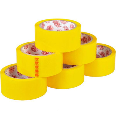 Скотч 100м жовтий