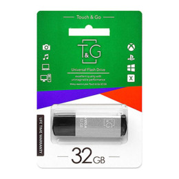 Накопичувач USB 32GB T&G Vega серiя 121 Black