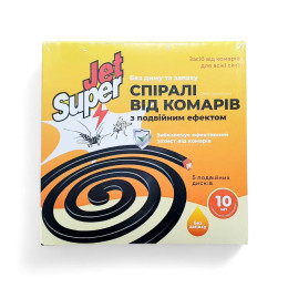 Спирали от комаров Jet Super 10 шт