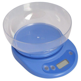 ваги кухонні цифрові з круглою чашею з 0,01 гр до 5кг KE 1