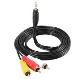 Кабель 3.5 jack-3RCA 1.5м