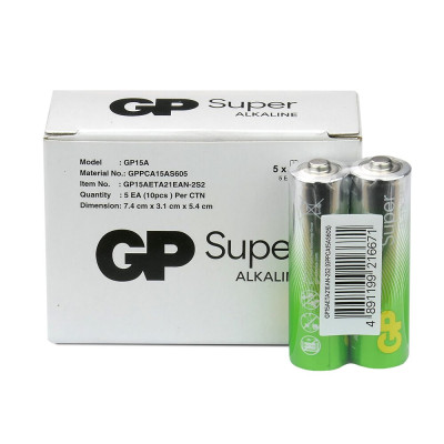 GP Super Alkaline LR6 AA New Design