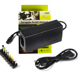 універсальний зарядний пристрій від мережі для ноутбуків з 8-ма насадками 100ват BSY-96W універсальний зарядний пристрій від мережі для ноутбуків з 8-ма насадками 100ват BSY-96W