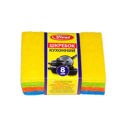 Vivat скребок кухонний 5 шт (Фибра)