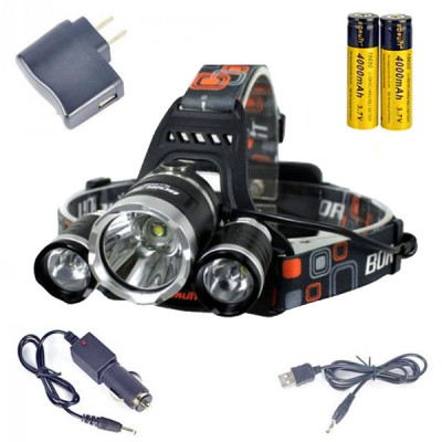 Ліхтарик налобний Bailong RJ-3000T6