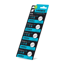 батарейка літієва VIDEX 3V CR1620