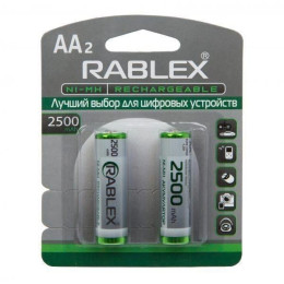 акумулятор Rablex Rechargeable R-6 (пальчиковий) 2500mAh 1.2V