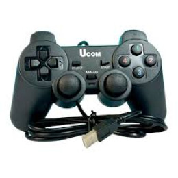 джойстик провідний для смарт-телевізора, комп'ютера та XBOX PC VIBRATION JOYPAD Ucom 208-1