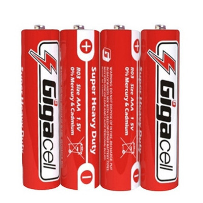 Батарейка Gigacell червона R03 (48шт.упак)