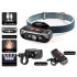 Ліхтар 2в1 налобний + велофонарь C управлінням жестами W669 |Type-C, 6h Max|