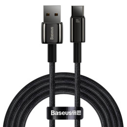 Кабель Baseus Type-C Tungsten Gold Fast Charging Data Cable |2m, 100W| Кабель Baseus Type-C Tungsten Gold Fast Charging Data Cable |2m, 100W|
