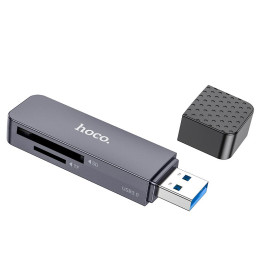 Перехідник HOCO Spirit 2-in-1 USB 2.0 card reader HB45 |480Mbps, 2TB Max|
