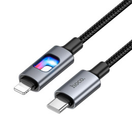 Кабель HOCO Type-C to Lightning New PD charging data cable U144 |1.2m, 27W|