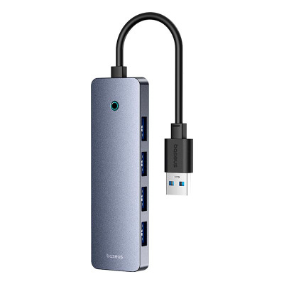 HUB адаптер Baseus UltraJoy Series 4-Port HUB Lite |USB-A to USB3.0*4, 5Gbps,15cm|