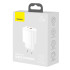 Адаптер мережевий BASEUS Compact Quick Charger 1USB / 1TYPE-C, QC / PD, 20W, 3A| (CCXJ-B02)