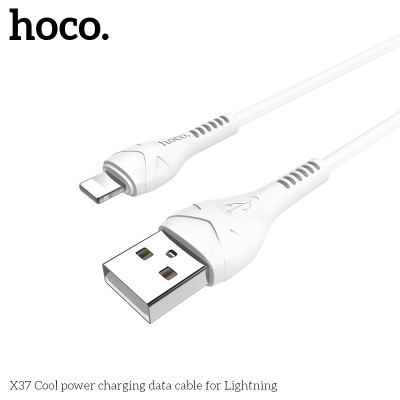 Кабель Hoco Lightning Cool Power X37 |1m, 2.4A|