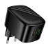 Адаптер мережевий HOCO folding charger CS101A |1USB/1Type-C, 20W/3A, PD/QC|