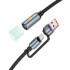 Кабель комбо HOCO USB / Type-C to LED light adapter cable UA38C |0.3M|