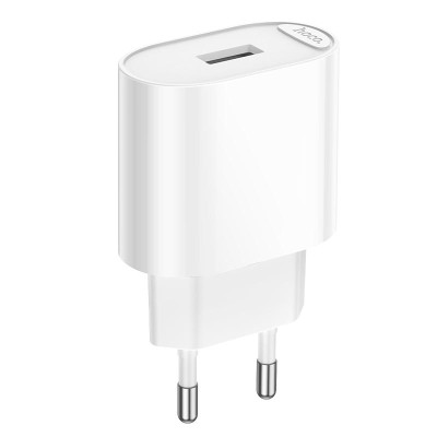 Адаптер мережевий HOCO Fighter single port charger C109A |1USB, 2.1A/10.5W|