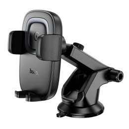 Тримач Hoco Crown Push-type wireless charging Car holder (center console) HW32 |4.5-7", 15W|