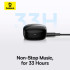 Навушники Baseus Bowie True Wireless Earphones E20 |BT5.3, 35/500mAh, IPX5, 2ENC Mic, 6h|