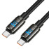 Кабель HOCO Type-C до Type-C Joy charging data cable U143 |1.2m, 240W|
