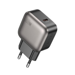 Адаптер мережевий Borofone Absolute single-port charger BAS53A |1Type-C, 20W/3A, PD/QC| Адаптер мережевий Borofone Absolute single-port charger BAS53A |1Type-C, 20W/3A, PD/QC|