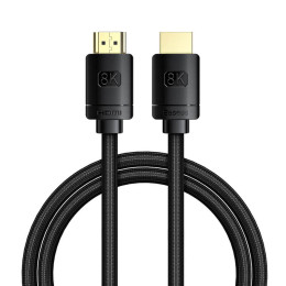 Кабель BASEUS High Definition Series HDMI 8k to HDMI 8k Adapter Cable |1m, 8K, HDMI2.1| (CAKGQ-J01)